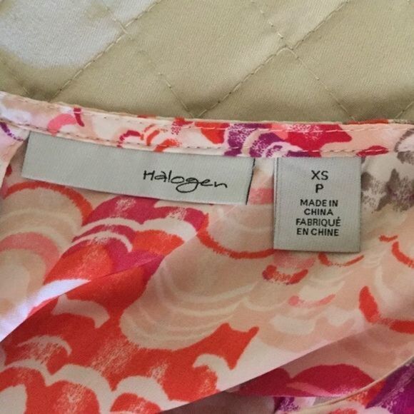 Halogen Sleeveless Summer Shift‎ Dress XS Petite - Picture 7 of 9